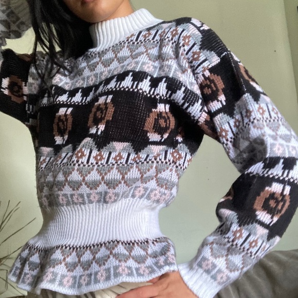 Vintage winter sweater - Picture 5 of 8